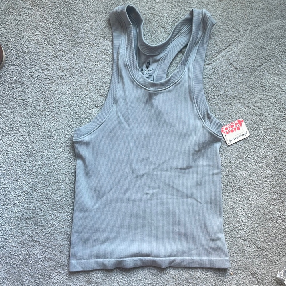 Free People Rich Soul Ribbed Tank